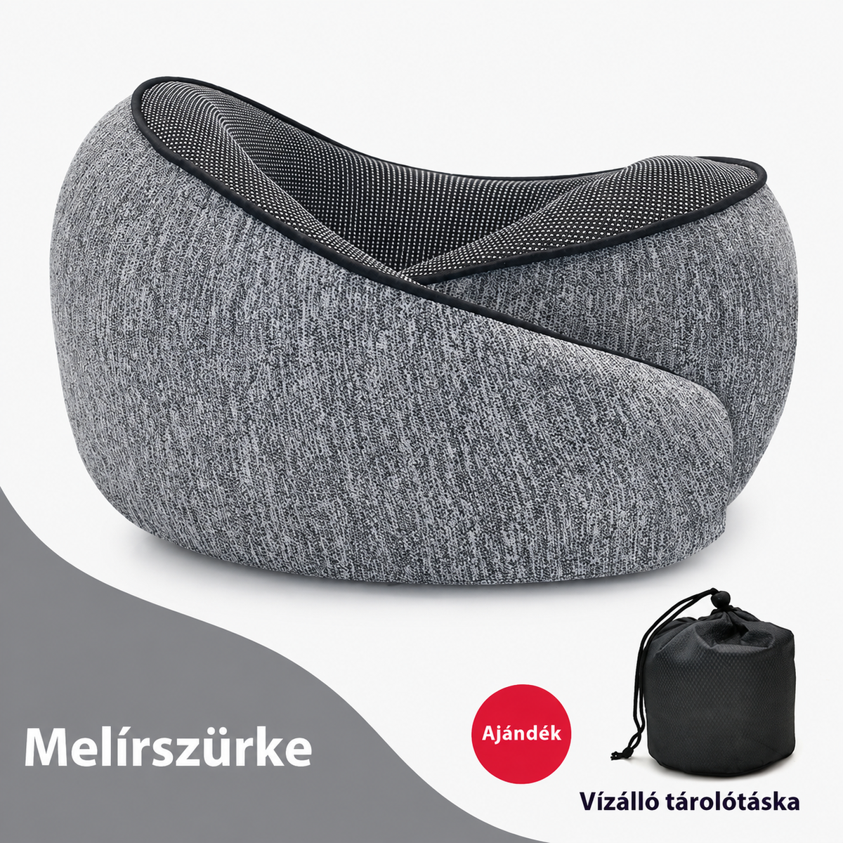 Lumerio memóriahabos nyakpárna – részlet