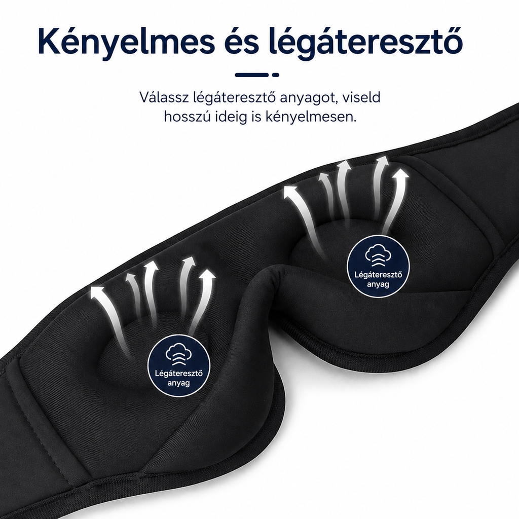 DreamFit 3D Bluetooth alvómaszk – Lumerio