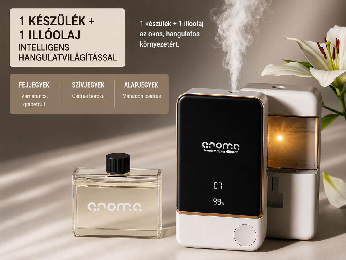 Aroma diffúzor esti rutinhoz – Lumerio AromaFlow